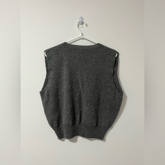 🇰🇷 V-Neck Knit Sweater Vest - Picture 5 of 5